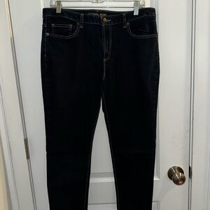 Michael Kors Women's Dark Blue Ankle Jeans